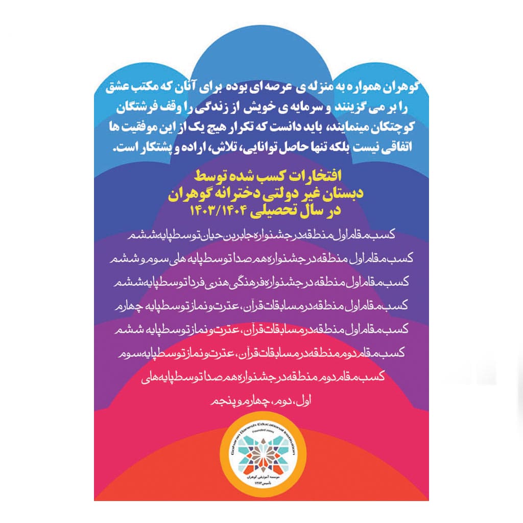 افتخارات سال ١٤٠٤/١٤٠٣